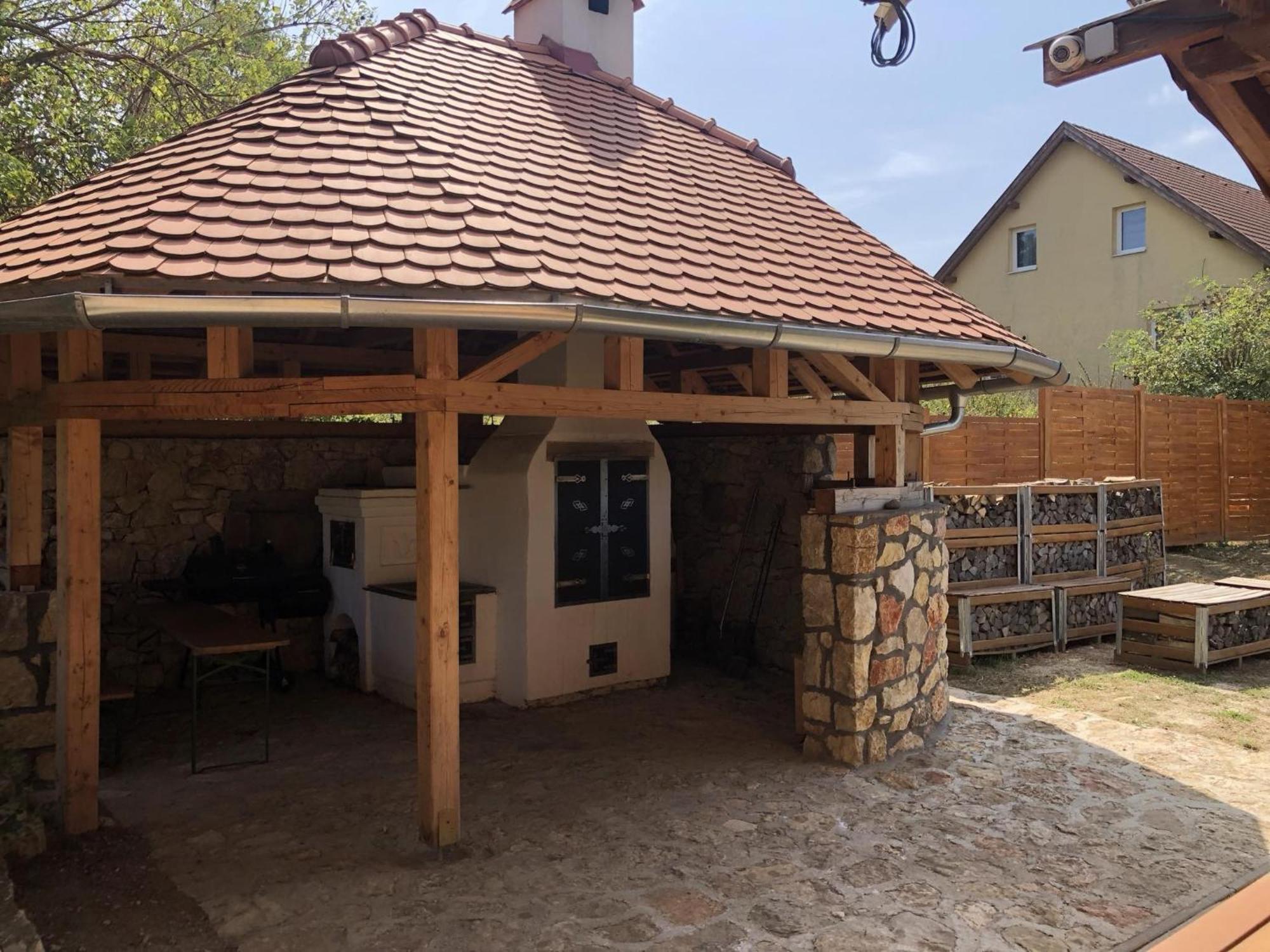 Hotel Tiszafa Vendeghaz Szentgál Exterior foto